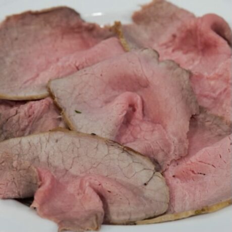 Rostbeef al piatto con contorno
