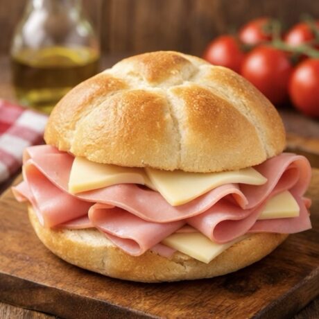 42. Mortadella, fontina