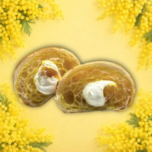 Croissant bicolore 8 marzo