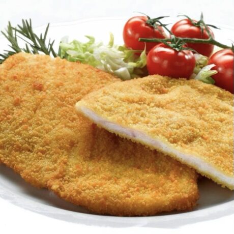 Cotoletta di pollo al piatto
